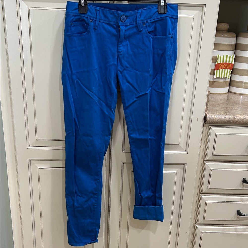 Lilly Pulitzer Women's Skinny Pants in Vibrant Blue